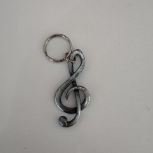Treble Clef Keyring