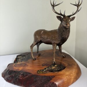 Bronze Red Stag